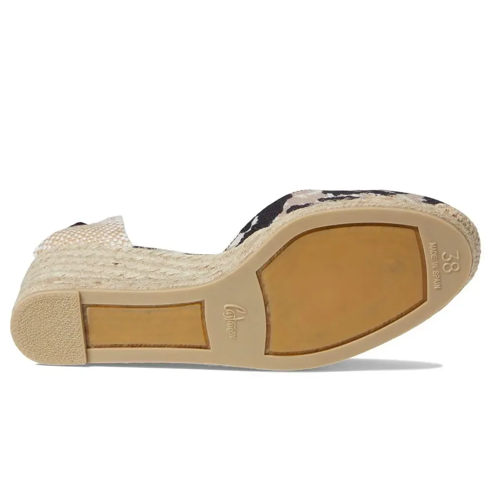 CASTANER CARINA DVF COLLABORATION NATURAL/BLACK EU 38 (US WOMEN'S 8) M